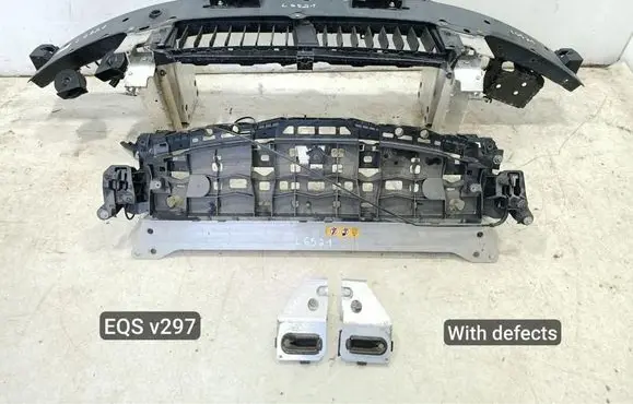Mercedes-Benz EQS V297 Radiator support slam panel A2976002300