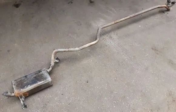 Peugeot 508 Muffler/silencer 9681229480