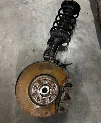 Ford Fusion II Front shock absorber with coil spring HG9C-18045-BNA HG9C18045BNA