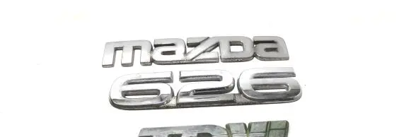 Mazda 626 Manufacturers badge/model letters 