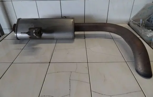 Renault Master III Rear muffler/silencer tail pipe 201009667R