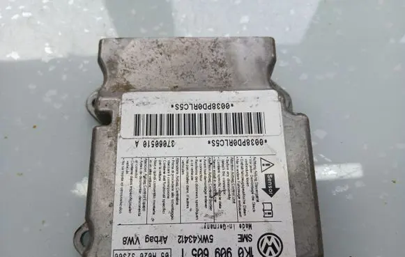 Volkswagen Golf V Airbag control unit/module 1K0909605T 5WK43412 0038PD0RLC5S