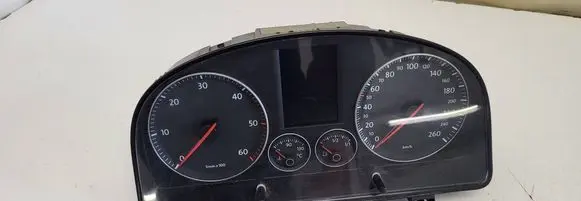 Volkswagen Touran I Speedometer (instrument cluster) 1T0920872F VWZ7Z0E3093720 V0003000
