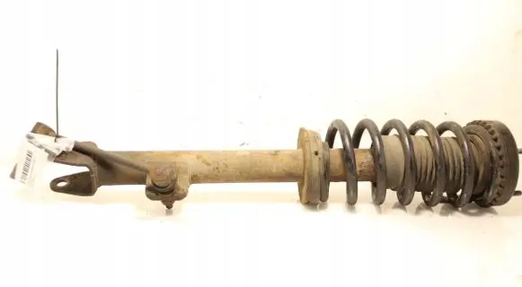 Front shock absorber with coil spring