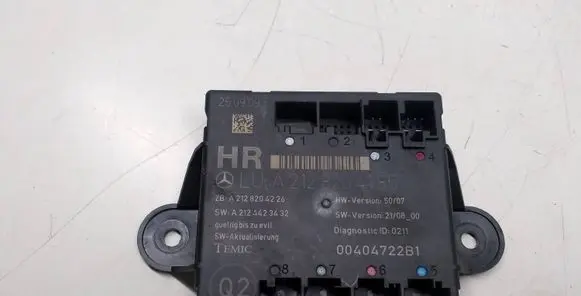 Mercedes-Benz E W212 Door control unit/module A2128204185 A2124423432 A2128204226