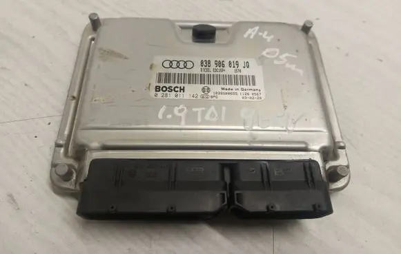 Audi A4 S4 B6 8E 8H Engine control unit/module 038906019JQ 1039S00655 0281011142