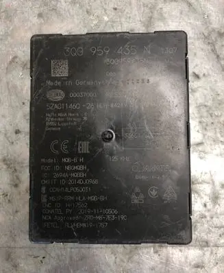 Volkswagen Golf VII Keyless (KESSY) go control unit/module 3Q0959435N-BILI 3Q0959435N