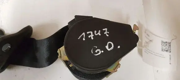 Peugeot 207 Rear seatbelt 96498075XX A003594