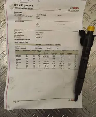 Volvo XC60 Fuel injector 0445116016