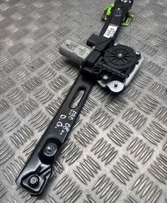 BMW 3 E90 E91 Rear door window regulator with motor 7075884 13262410 24062008