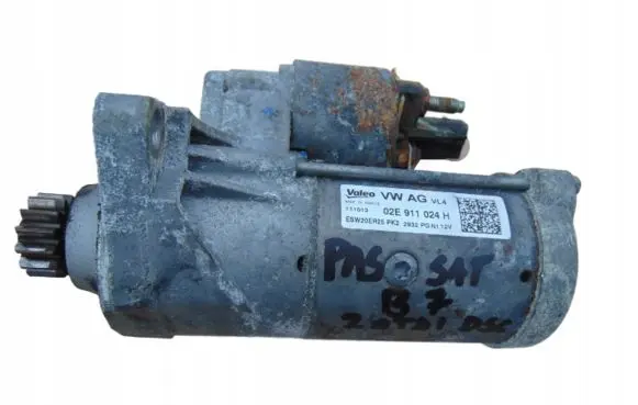 Volkswagen PASSAT B7 Starter motor 02E911024H
