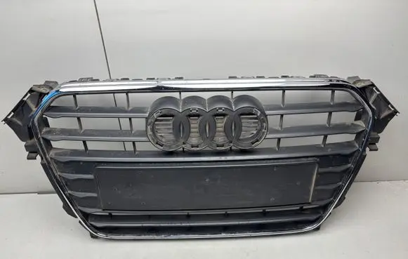 Front bumper upper radiator grill
