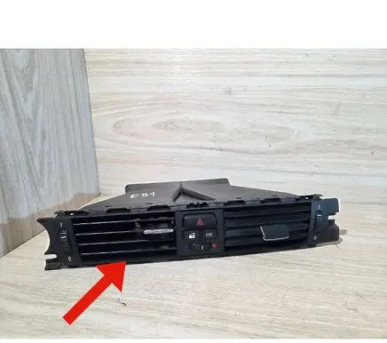 BMW 3 E90 E91 Dash center air vent grill E3330V 14482110 9123301