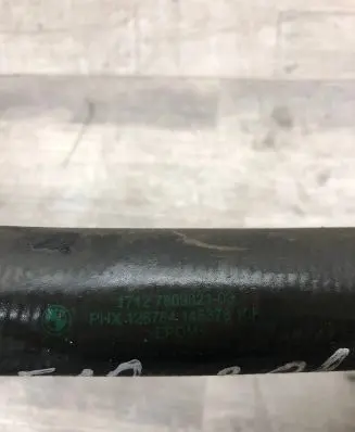 BMW 1 F20 F21 Engine coolant pipe/hose 148378 126784