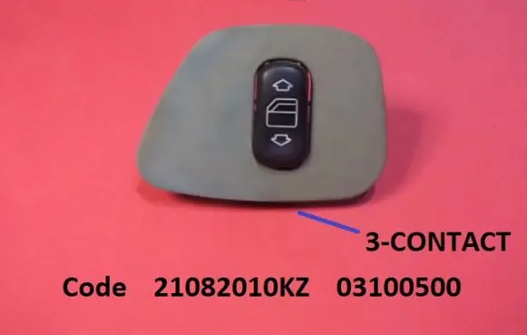 Mercedes-Benz E W210 Electric window control switch 21082010KZ 03100500