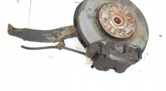 Front wheel hub spindle knuckle