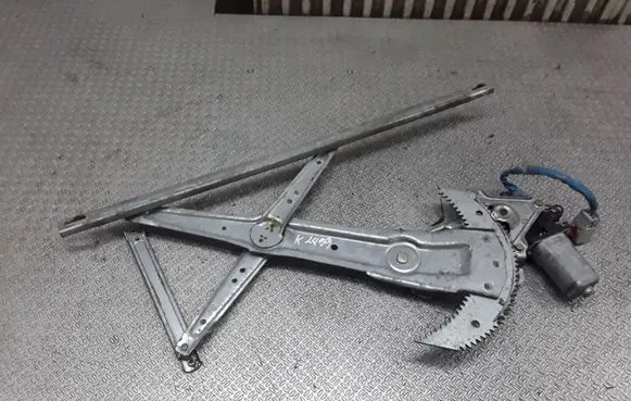 Front door window regulator with motor
