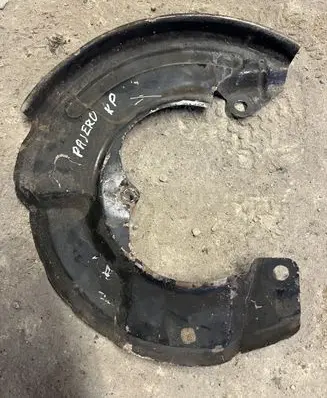 Mitsubishi Pajero Front brake disc dust cover plate 