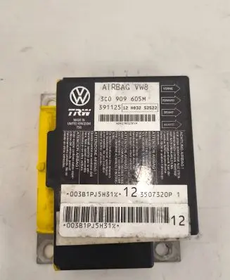 Volkswagen PASSAT B6 Airbag control unit/module 3C0909605M 3507320P 391125