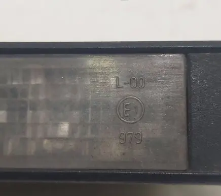 Citroen C4 I Number plate light L00