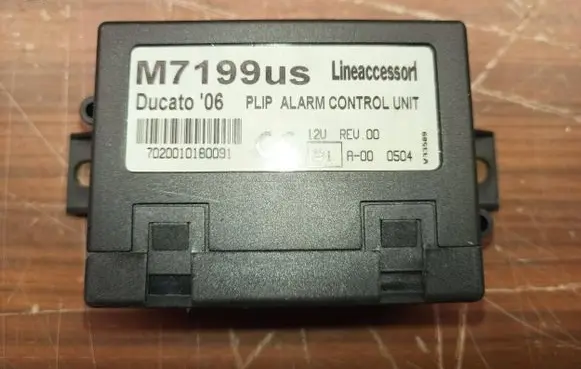 Citroen Jumper Alarm control unit/module m7199us