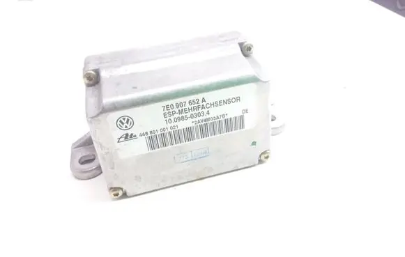 Volkswagen Touareg I ESP acceleration yaw rate sensor 7E0907652A