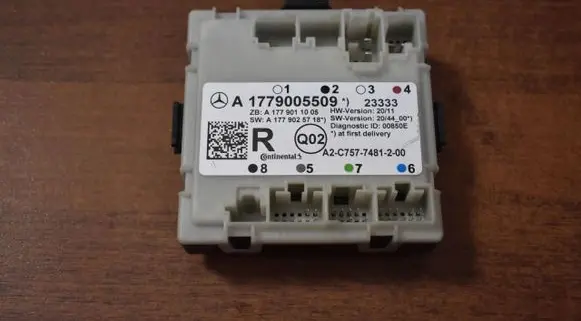 Mercedes-Benz A W177 Door control unit/module A1779005509 A177900550955