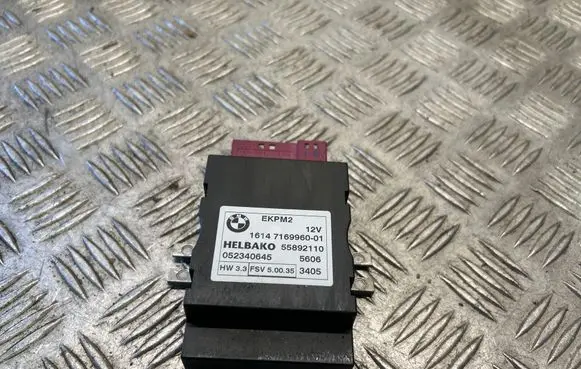 BMW 3 E90 E91 Fuel injection pump control unit/module 7169960