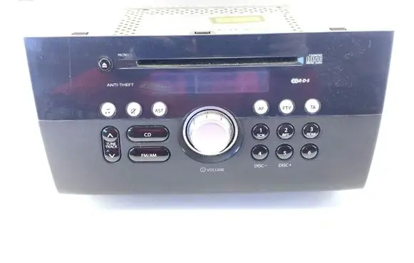 Suzuki Swift I Radio/CD/DVD/GPS head unit 3910162J00