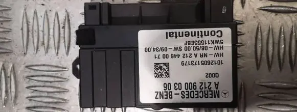 Mercedes-Benz C W204 Fuel injection pump control unit/module a2129000306