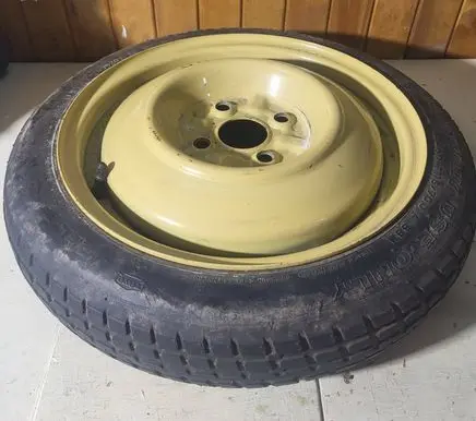 Mazda 2 R12 spare wheel 022208