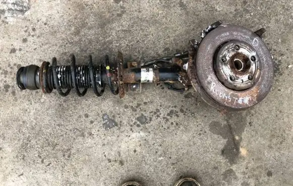 Skoda Roomster (5J) Front wheel hub spindle knuckle