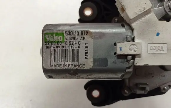 Renault Laguna II Rear window wiper motor 53013812 8200001892C