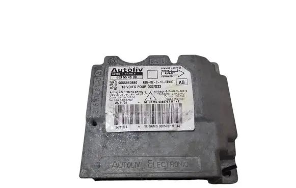 Peugeot 407 Airbag control unit/module 9655880880 603554600
