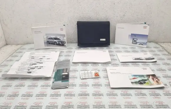 Audi A4 S4 B8 8K Owners service history hand book