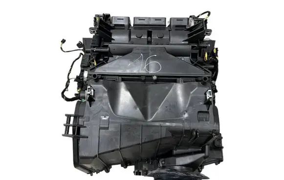 Interior heater climate box assembly