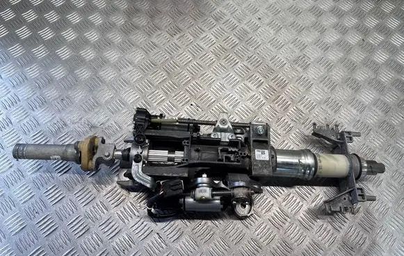 Steering wheel axle set