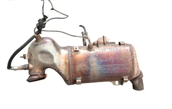 Opel Astra K Catalyst/FAP/DPF particulate filter 55494204 9625721680 662572168