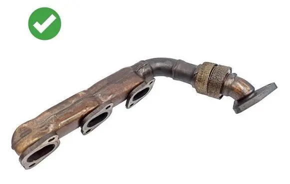 Mercedes-Benz CLS C219 Exhaust manifold 