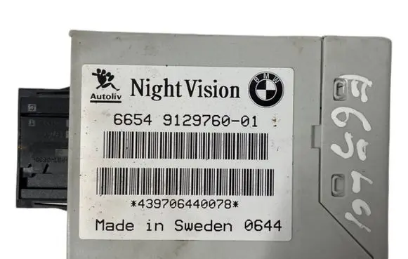 BMW 7 E65 E66 Camera control unit module 9129760 66549129760