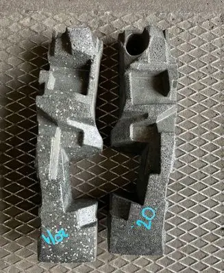 Mercedes-Benz E W212 Front bumper foam support bar A2128850537 A2128850637 A2128851837