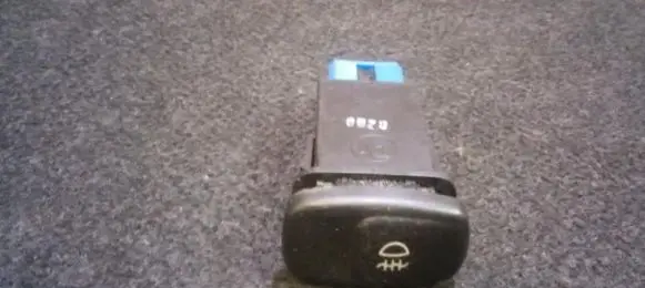 Fog light switch