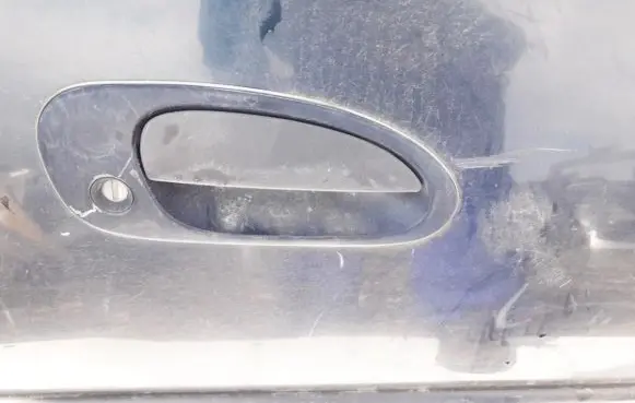 Mazda 323 Front door exterior handle