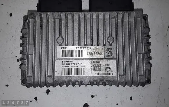 Citroen C5 Gearbox control unit/module 9649117580