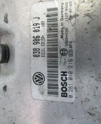 Seat Alhambra (Mk1) Engine control unit/module ECU 038906019J
