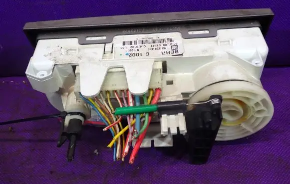 Opel Meriva A Interior fan control switch 93329465