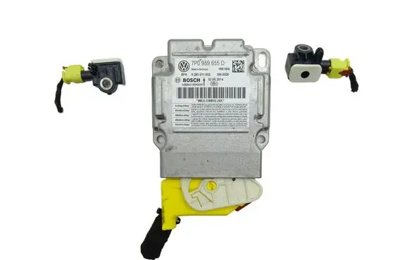 Volkswagen Touareg II Airbag control unit/module 7P0959655D 2H0959351