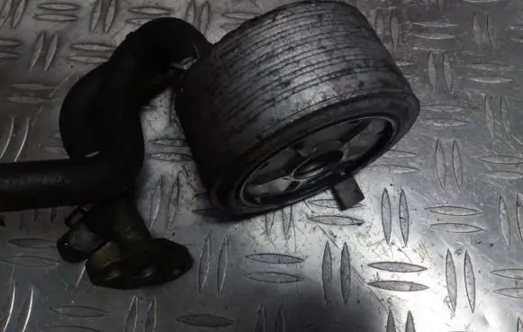 Engine oil radiator