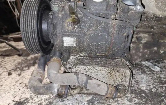 Audi A6 S6 C6 4F Air conditioning (A/C) compressor (pump) 4f0260805h 6se414c