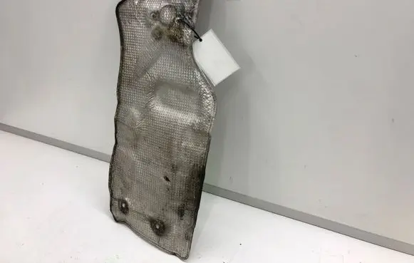 Heat shield in engine bay
